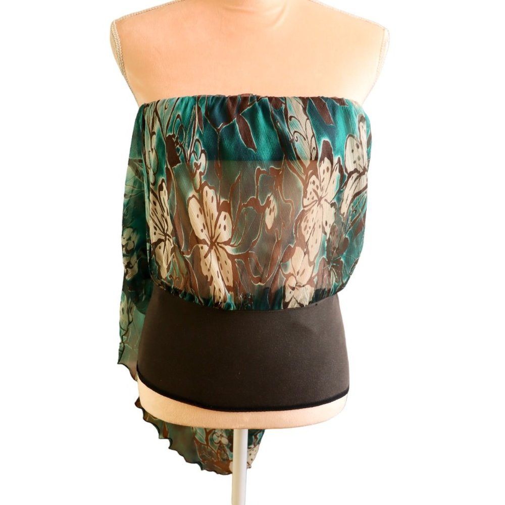 VENEZIA Vintage Y2K Fairy Silk Tube Top